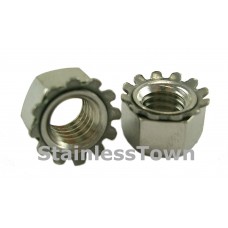 Keps Nut  3/8-16 Stainless